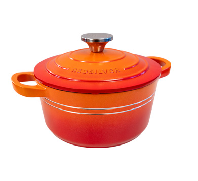Kit Caçarola Laranja 20CM Redsilver