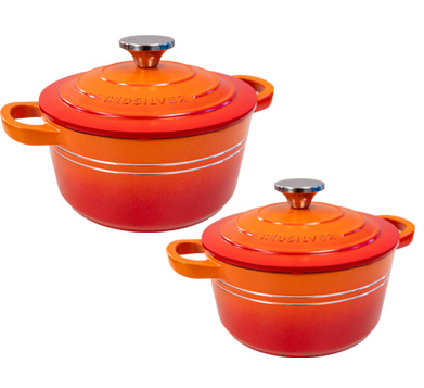 Kit Kit Supreme Duo Laranja Redsilver