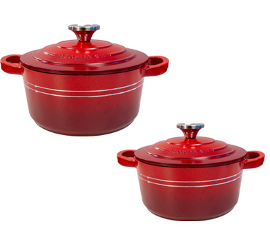 Kit Kit Supreme Duo Vermelho Redsilver